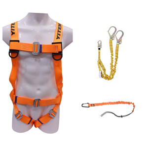 CE standard Full body beauty scence persoanl security or aerial work climbing fall protection safety harness 