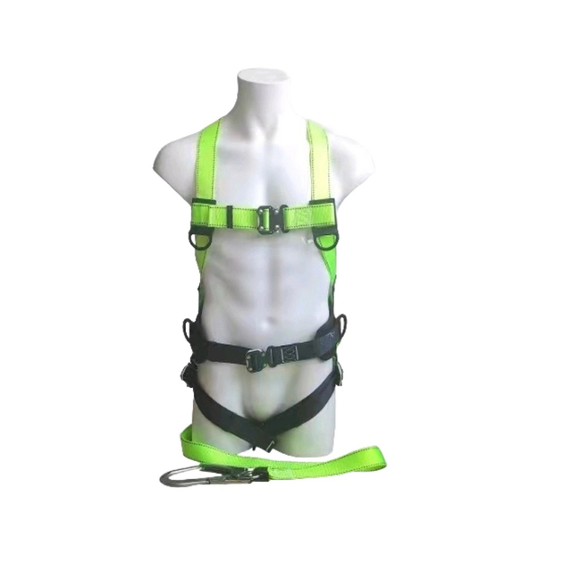 Full Body Fall Arrest Protection Webbing Harness 