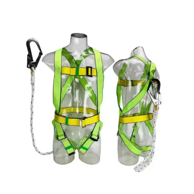 Full Body Fall Arrest Protection Webbing Harness 