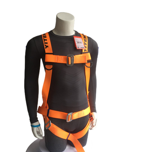 Full body beauty scence aerial work climbing fall protection safety harness 