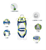 Full Body Fall Suspension Protection polyester aerial working Harness 