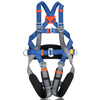 3 hanging point thick padded full body fall protection polyester webbing belt safety harness 