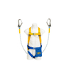 fall sarrest safety harness shock resistant kanyard with energy absorber life raft painter line 