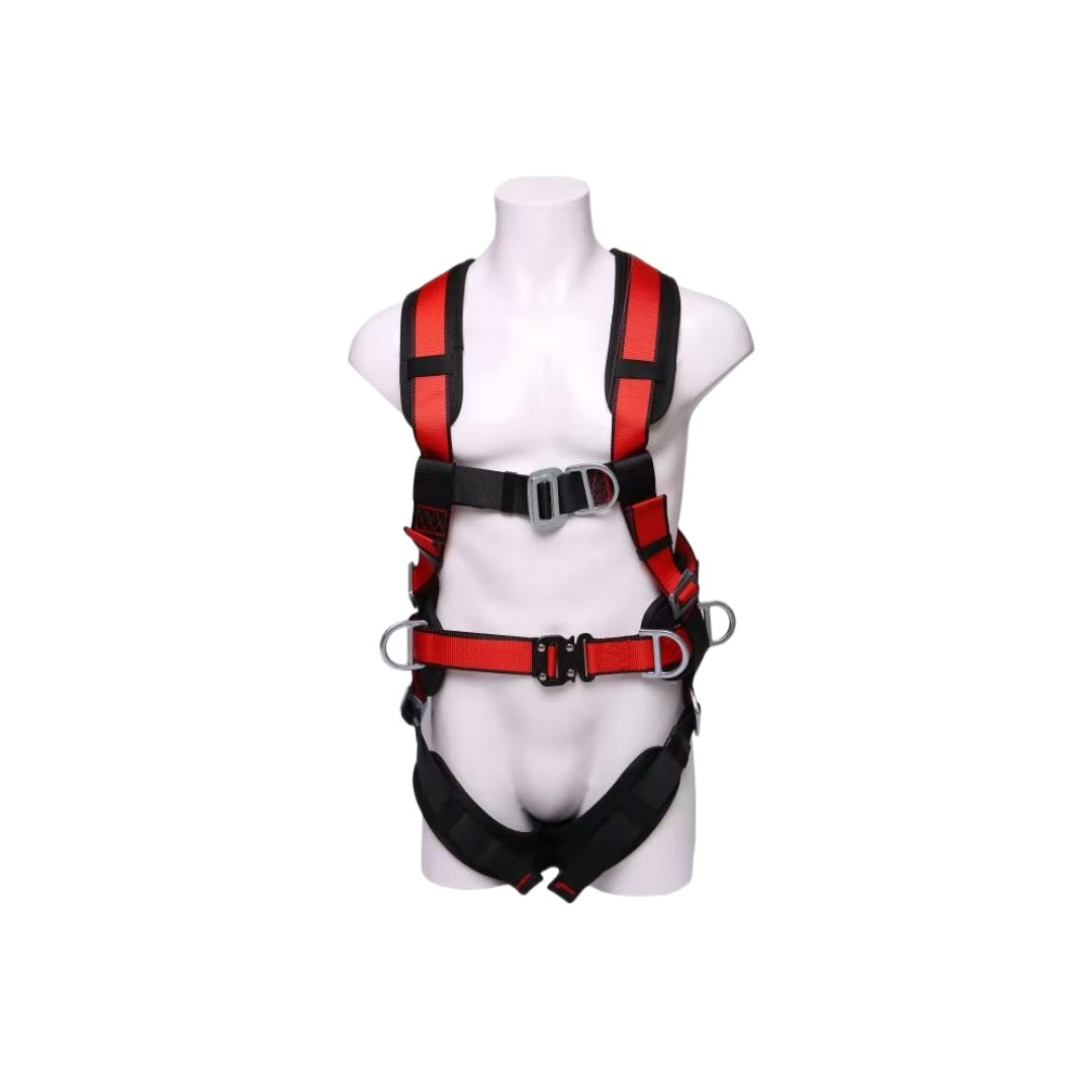 Details with picture of aerial working safety harness 