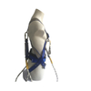 blue and gray belt chest legs back protection safety belt for high workspace protection 