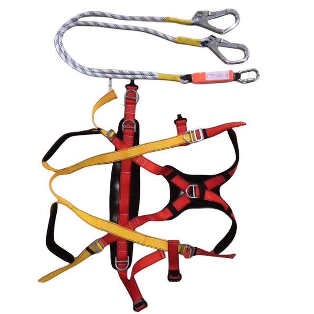 PPE Lifeline system industry Fall Arrest Protection Safety Harness for construction building power Installation and maintenance